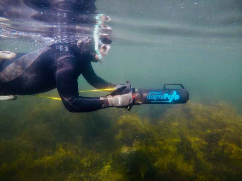 Electric Underwater Diving Sea Scooter Propulsion Vehicle Jet Device Propeller 